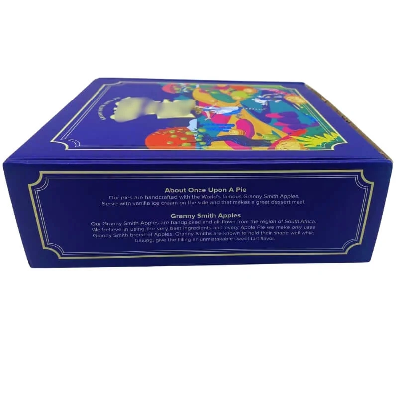Eco-friendly corrugated mailer box closed and ready to ship