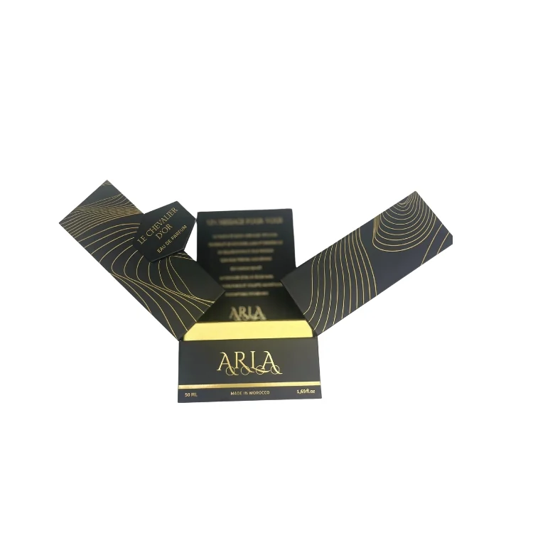 Double door perfume boxes shown as a pair