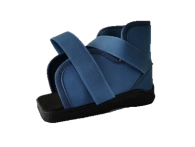 Blue Cast Boot Square Toe Pediatric DG-027, post-operative footwear made by Da Gao Medical