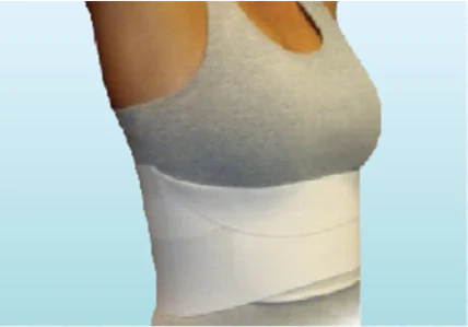 White Rib Belt Support for Female DG-9804, orthopaedic support made by Da Gao Medical