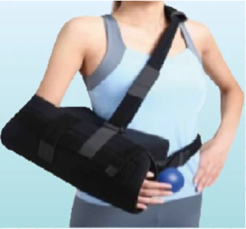 Black Shoulder Abduction Sling DG-1000, orthopaedic support made by Da Gao Medical