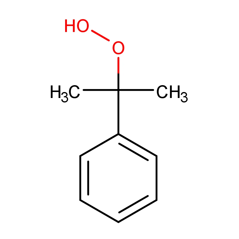 Cumyl hydroperoxide 90 solution sample in laboratory glassware