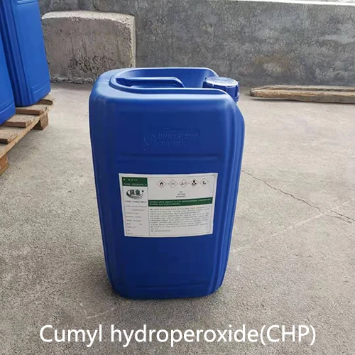 Cumyl hydroperoxide drums packed for shipment by Dakings Chemical
