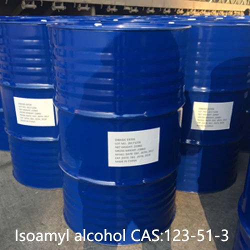 Isoamyl alcohol sample photographed for the product datasheet