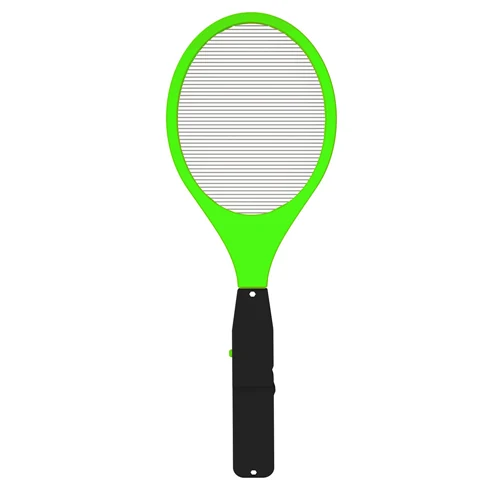 Front view of BS41 single-layer fly swatter racket head and handle