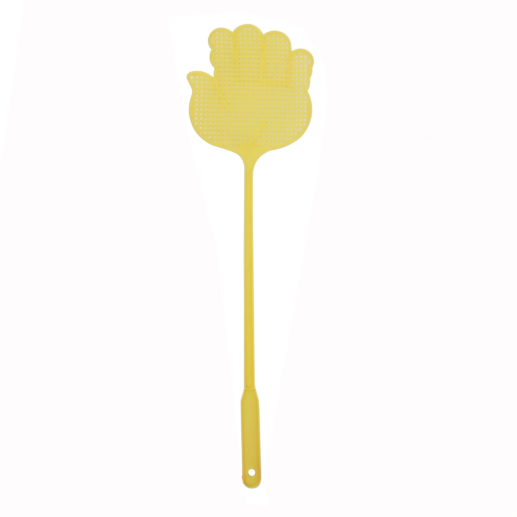 PFS03 palm shape fly swatter handle and hanging hole