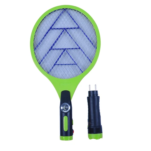 RS16 mosquito racket showing 57.5 x 23.5 cm head and handle details