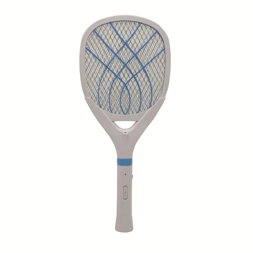 RS162 rechargeable mosquito bat with detachable torch and blue attractant LED