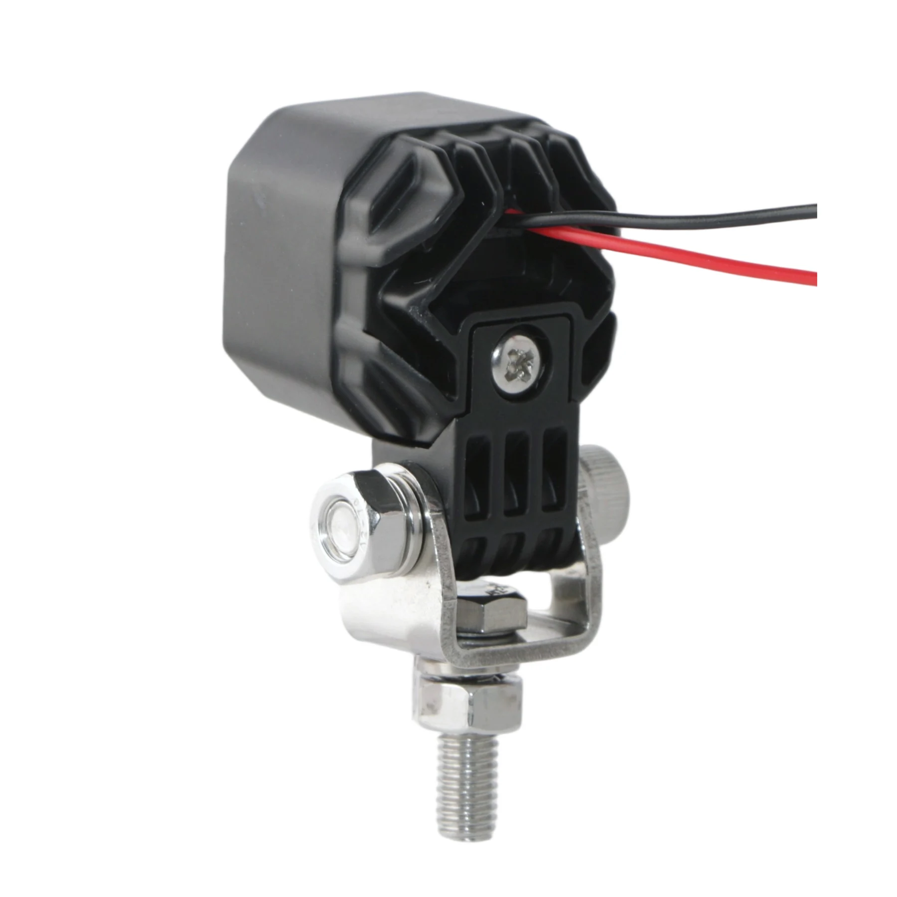 1.2 inch 5W Mini LED Work Light R10 beam and lens view