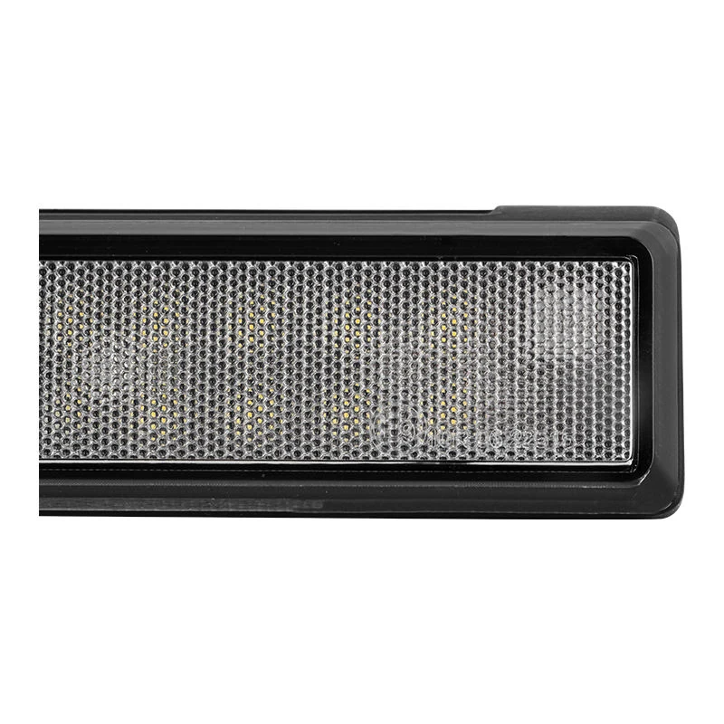 10 Inch 40W LED Scene Light for RV Trailer Camper 10" LED Lamp ECE R10 housing and bracket detail