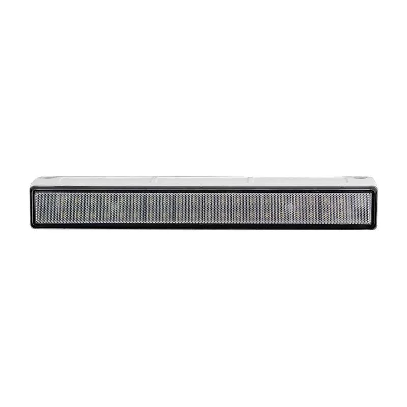 10 Inch 40W LED Scene Light for RV Trailer Camper 10" LED Lamp ECE R10 mounting and connector detail
