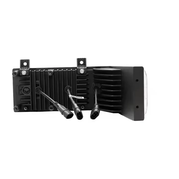 180W LED Agricultural Light High/Low Beam for replacement 86514346 86514347 86514348 86514349 beam and lens view