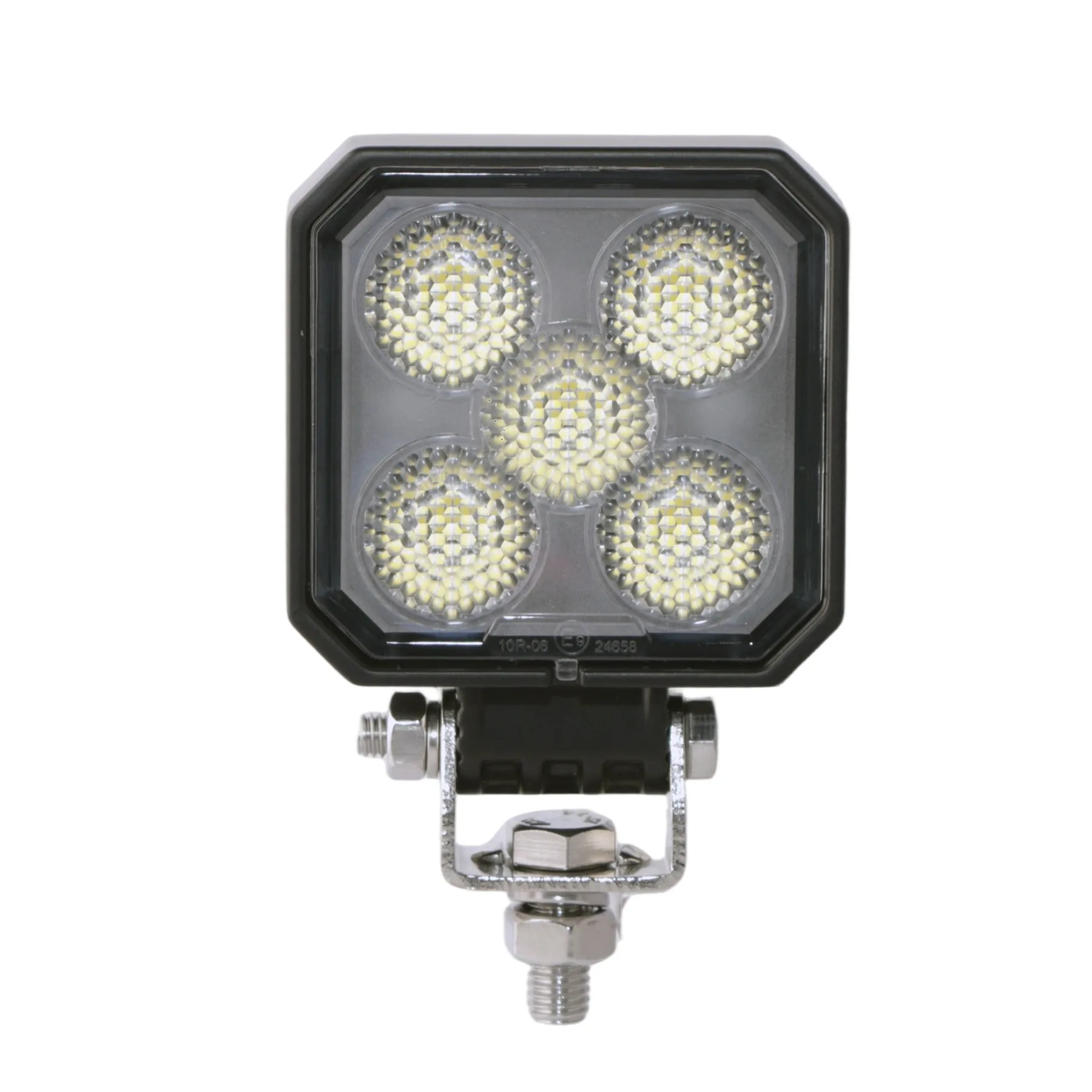 2 inch 20W Square New LED Work Light R10 IP68 shown from the front