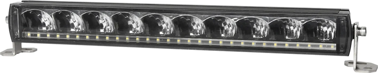 20 Inch Emark LED Light Bar with Position Light shown from the front