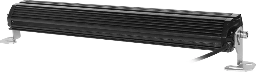 20 Inch Emark LED Light Bar with Position Light housing and bracket detail
