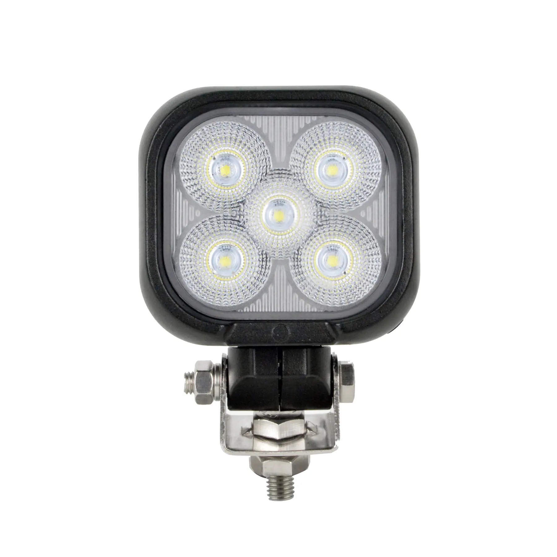 3.5 Inch 50W New LED work light with rotatable bracket shown from the front