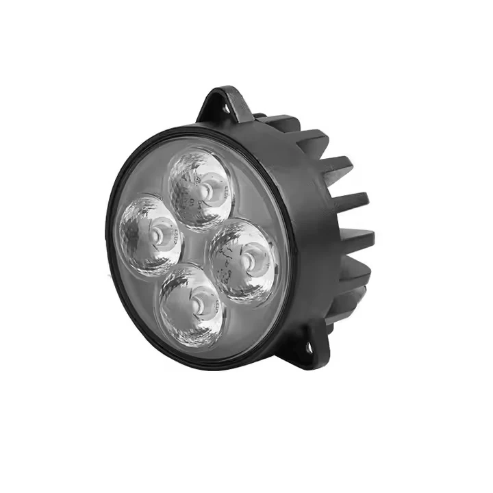3.6inch 40W Agriculture Flush Mount Led Work Light for John Deere Massey Ferguson New Holland Valtra JCB Fendt shown from the front