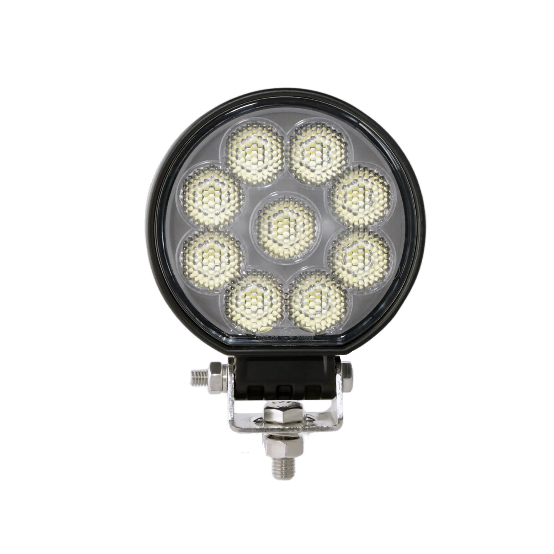 3 inch 36W 3138lm Round New LED Work Light R10 shown from the front