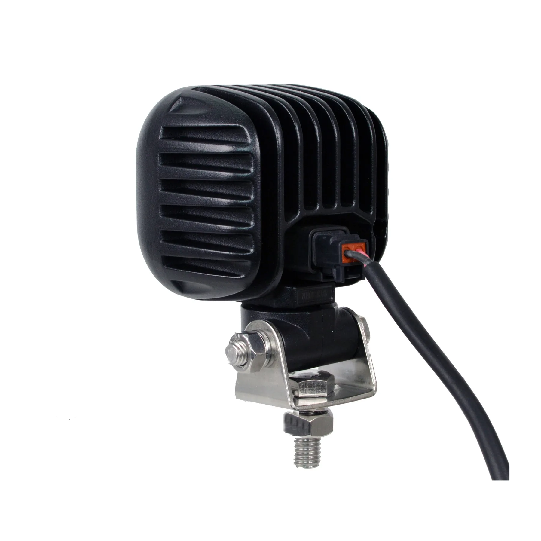 3 Inch 40W New Design LED work light with rotatable bracket beam and lens view