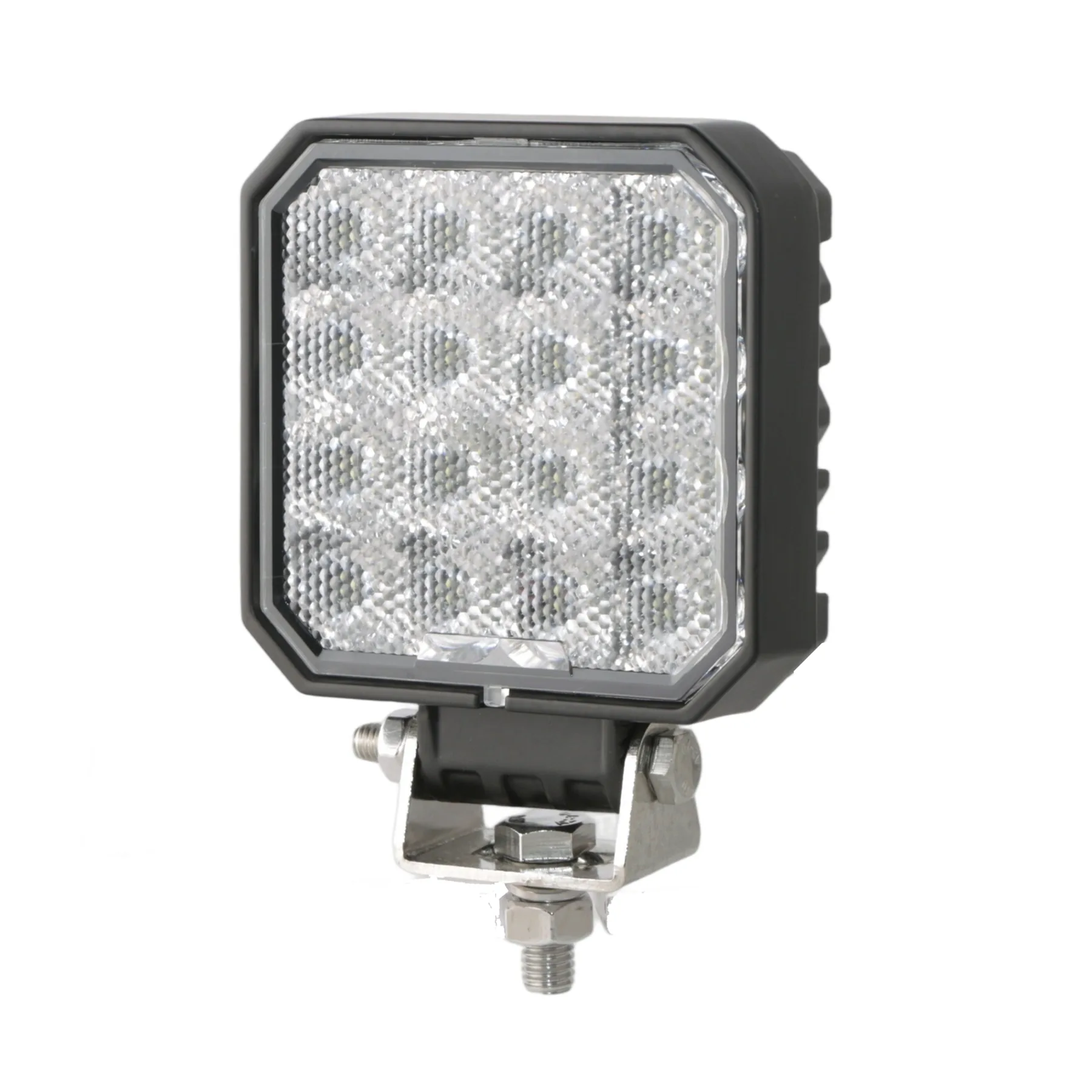 3 inch 48W Square New LED Work Light R10 3477lm shown from the front