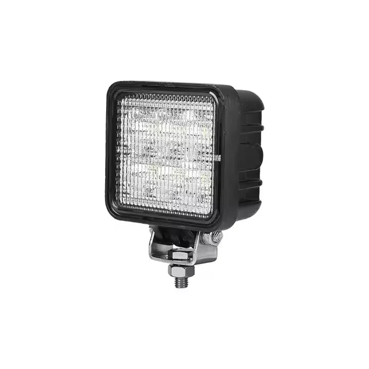 3inch 18w square LED work light LED reverse light housing and bracket detail
