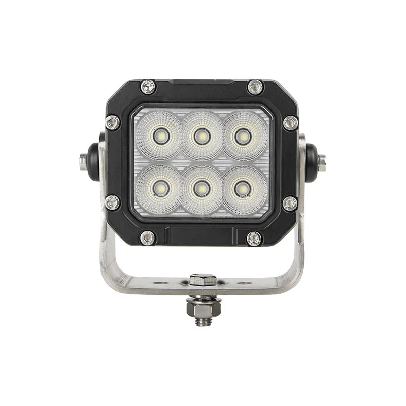 4.5 Inch 60W New LED work light for Heavy Duty Vehicles,Truck,Mining, R10 IP68 shown from the front