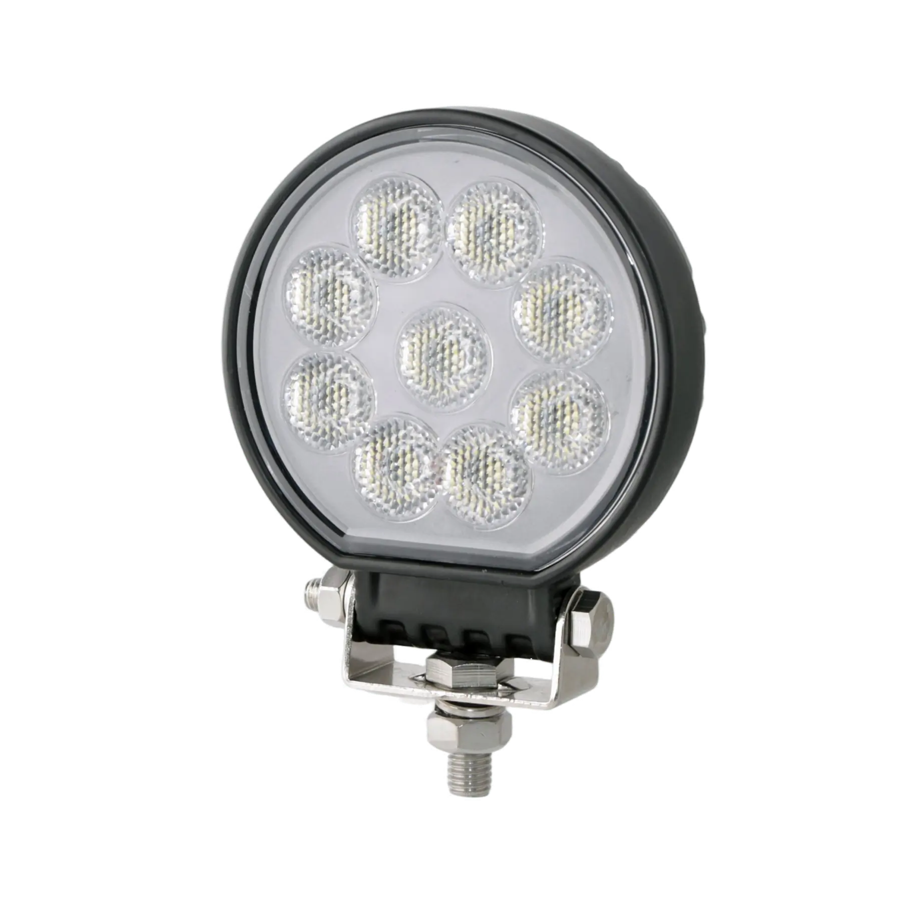 4 inch 36W Round New LED Work Light R10 3675lm shown from the front