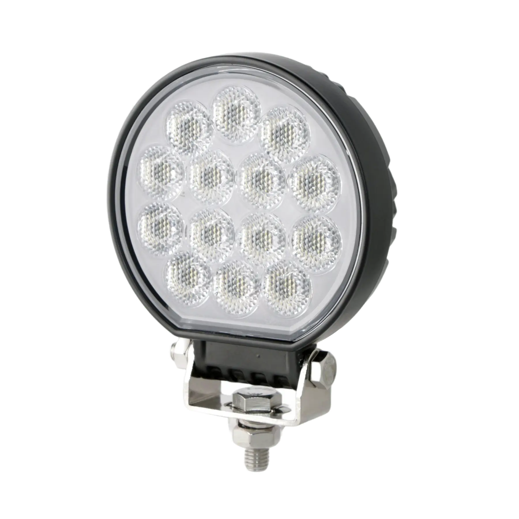 4inch 56W 5377lm Round New LED Work Light R10 shown from the front
