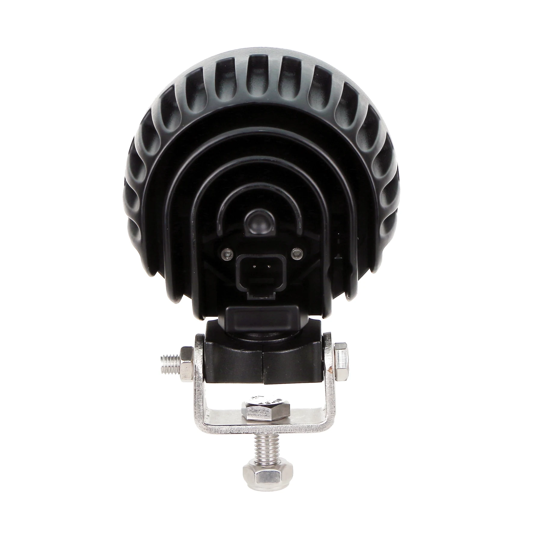 4inch 60W Round LED Work Lamp for Agricultural & Construction Machinery housing and bracket detail