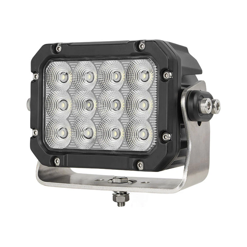 6 Inch 120W New Design for Special Vehicles,Trucks,Construction Vehicles,50G Shock Resistance R10 IP68 shown from the front