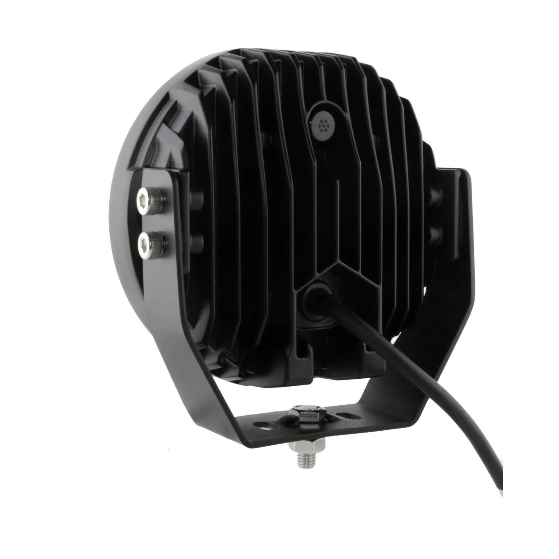 7 Inch 120W led driving light Off Road Spot Light housing and bracket detail