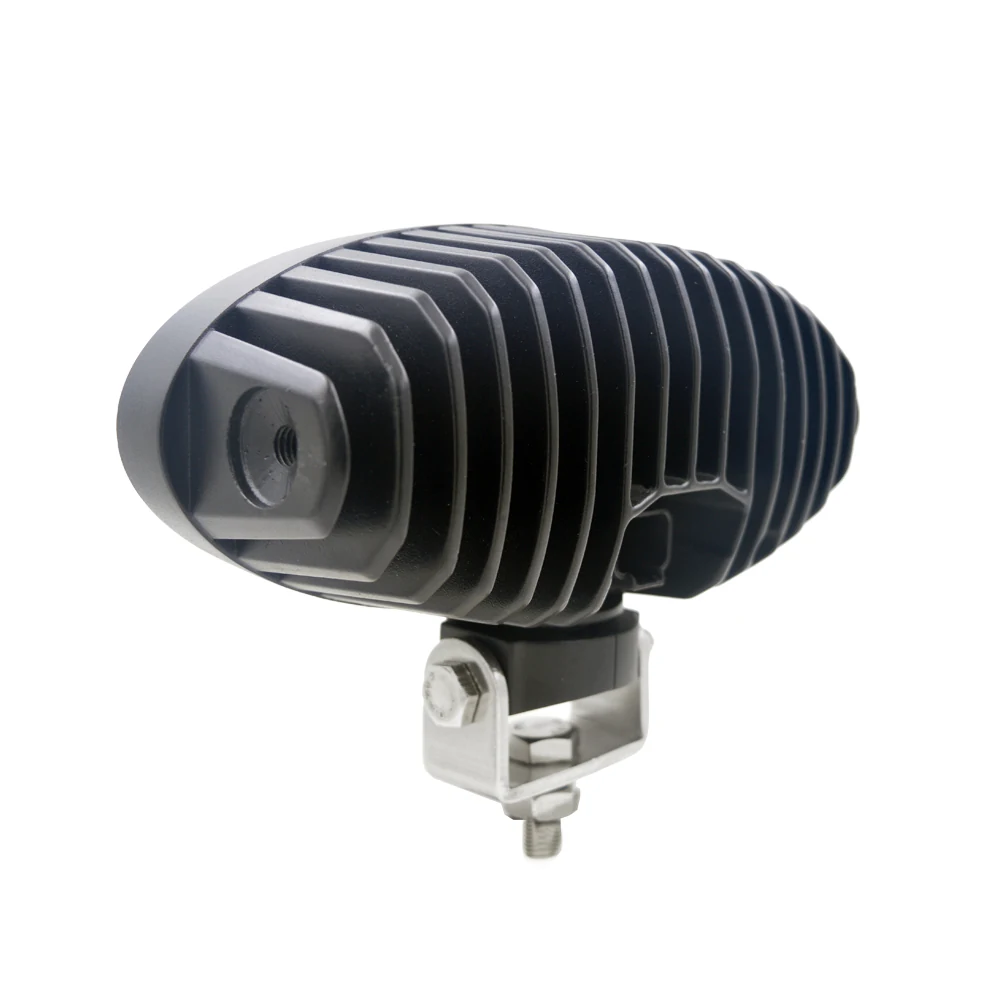 7 inch 80W Agricultural Light & Tractor Lights mounting and connector detail