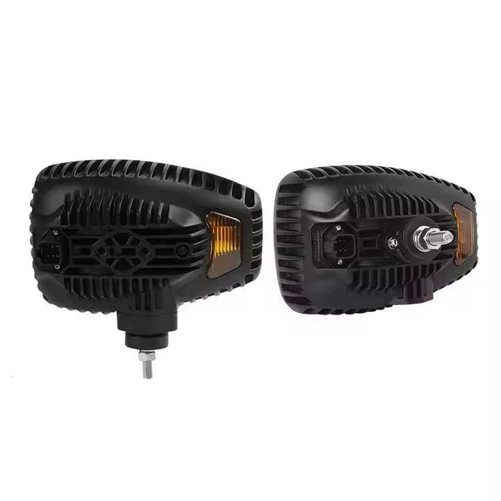 9 Inch Combination Headlight,High Low Beam beam and lens view