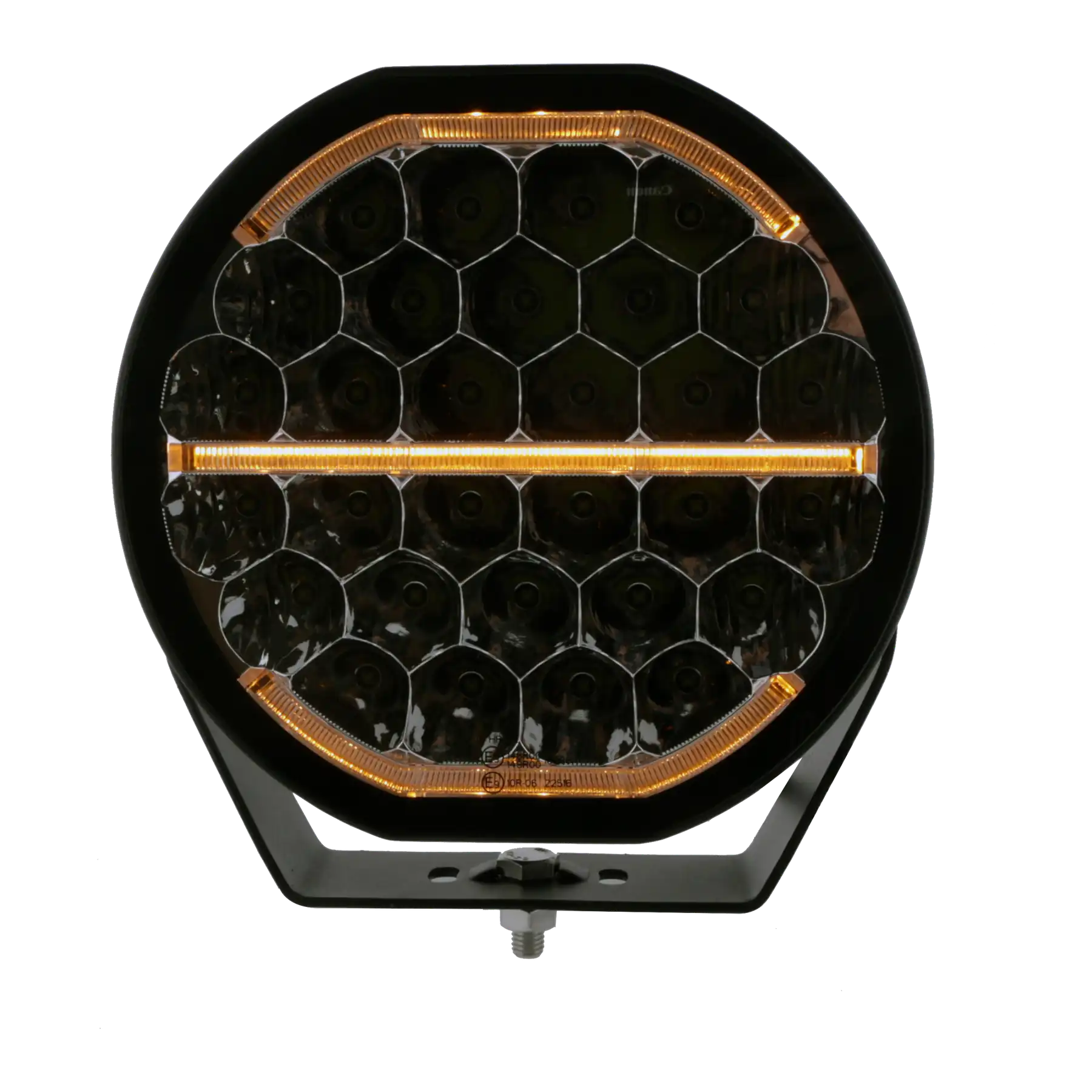 9inch Led Driving Light Led Off Road Light mounting and connector detail