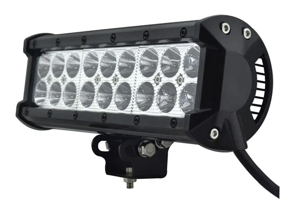 dual rows led light bar shown from the front