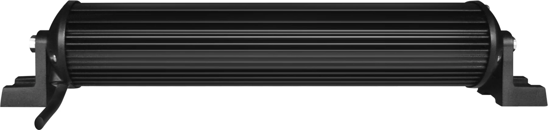 Single row led light bar mounting and connector detail