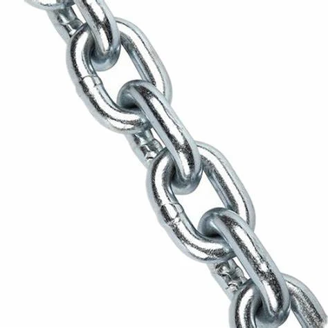 ASTM80 Grade 43 high test chain in carbon steel