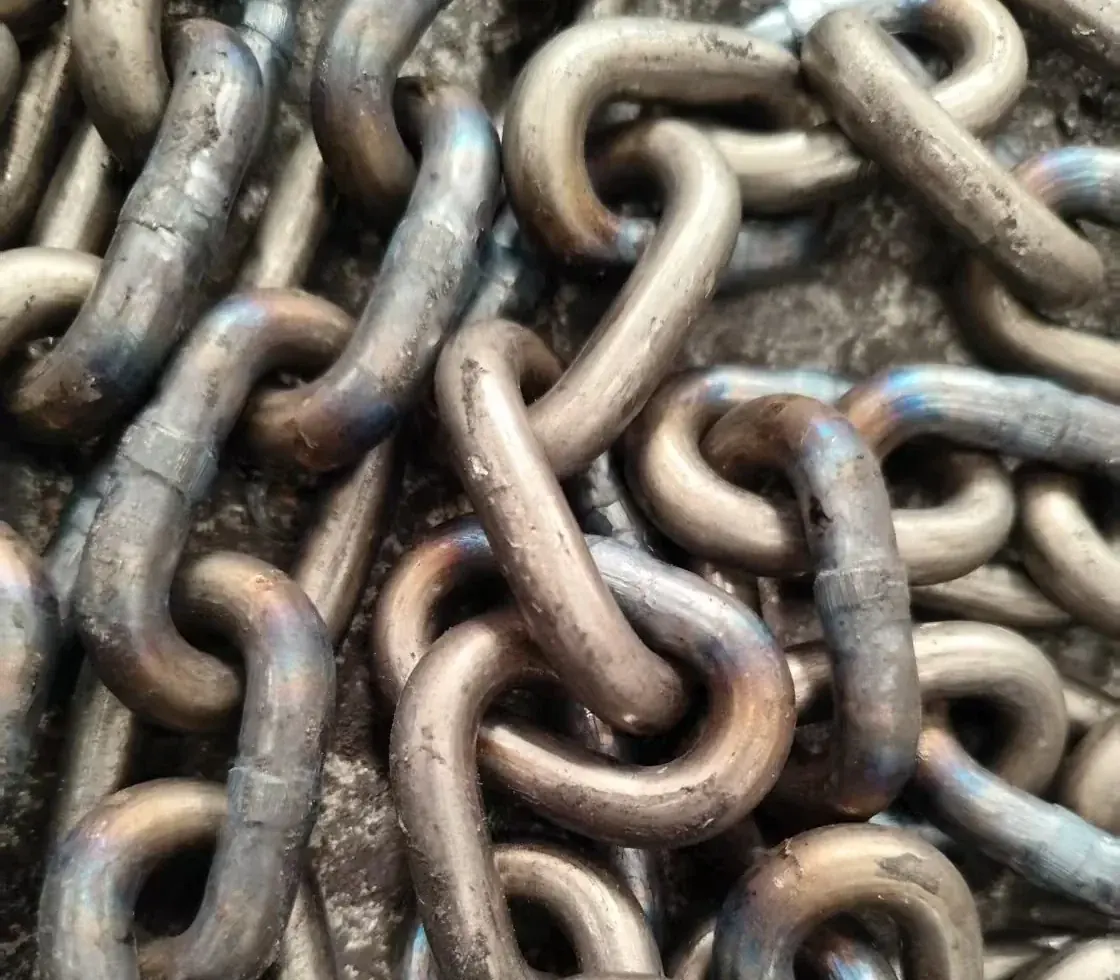 Australian Standard long link chain packed for export