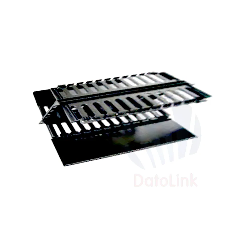 2U 12 Port Dual Sided Cable Management