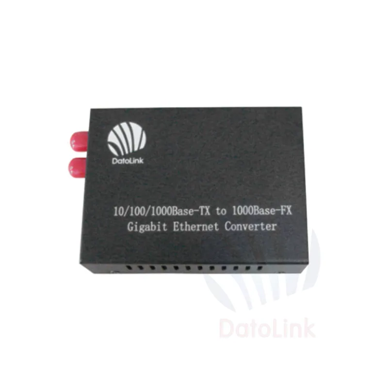 0.55/10/20/40/60/80/100km 1 Fiber to 1 UTP 10/100/1000Mbps Fiber Media Converter Single fiber FC port