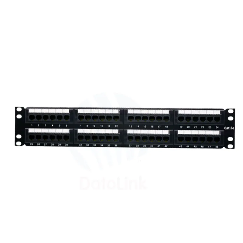Patch Panel, Cat5E, UTP, 48 Port