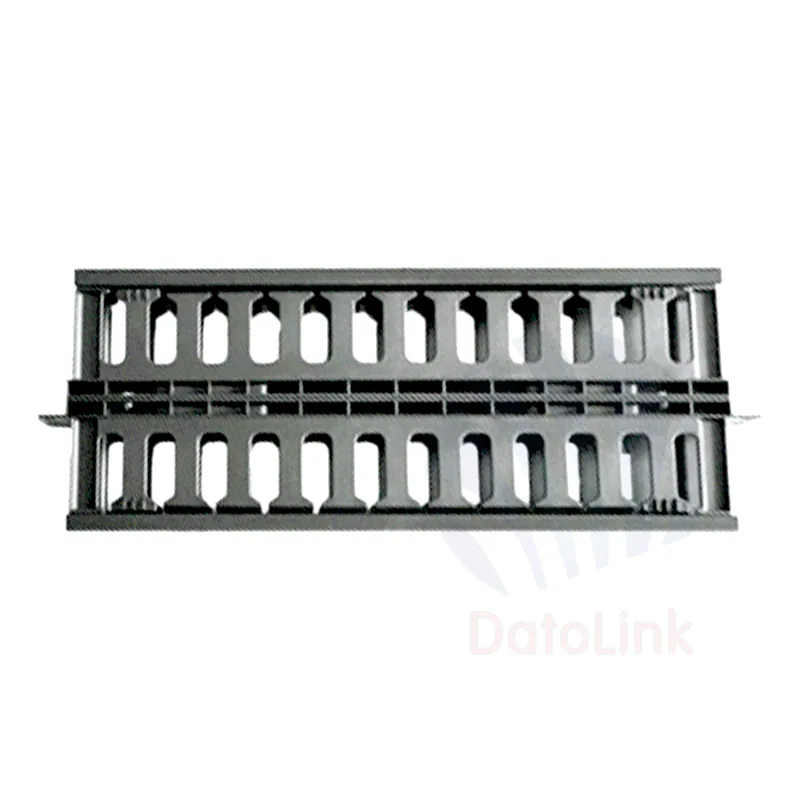 1U 12 Port Dual Sided Cable Management