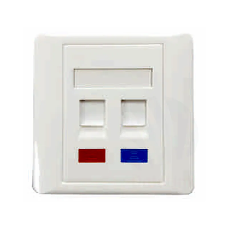 2 Ports,86 Type Face Plate