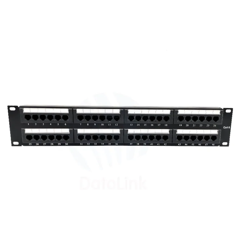 Patch Panel, Cat6, UTP, 48 Port