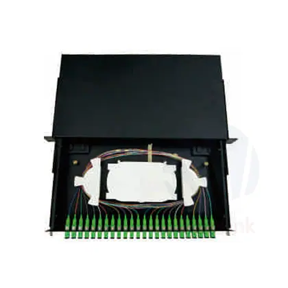DTLPP-RS-24B-1 Slidable Rack Mounted 24 Cores Patch Panel