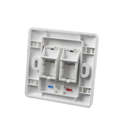 2 Ports,86 Type Face Plate image 2