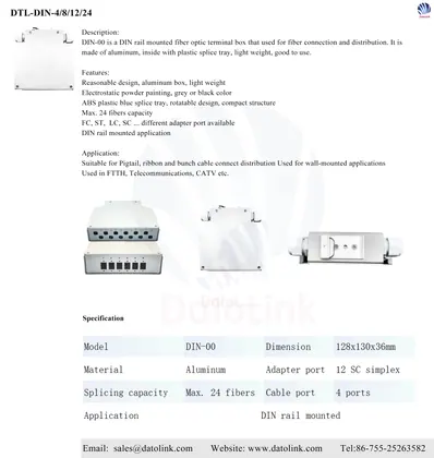 DTL-DIN-4/8/12/24 image 2