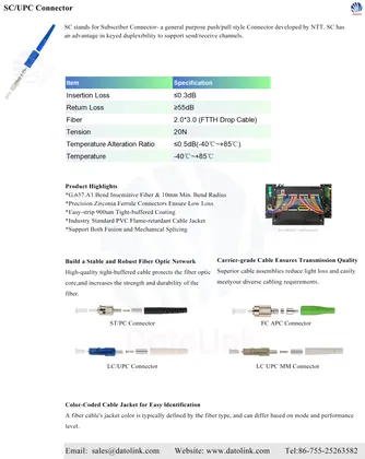SC/UPC Connector image 2
