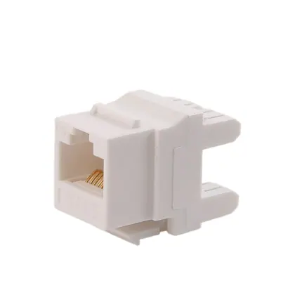 UTP,180 Degree Cat6 Keystone Jack