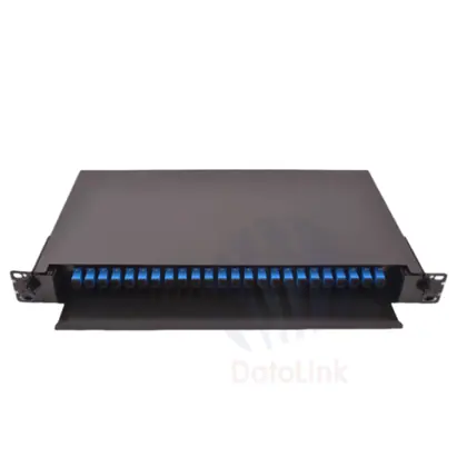 DTLPP-RS-24B-1 Slidable Rack Mounted 24 Cores Patch Panel image 2